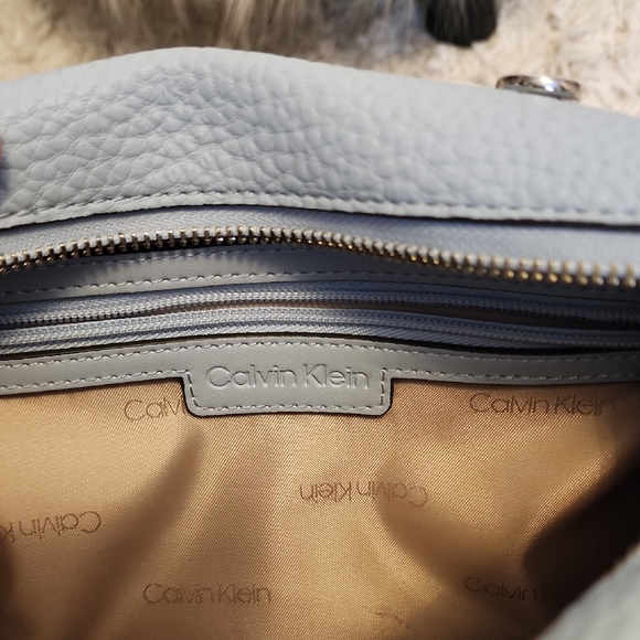 Calvin Klein Sky Blue Satchel - Picture 5 of 11